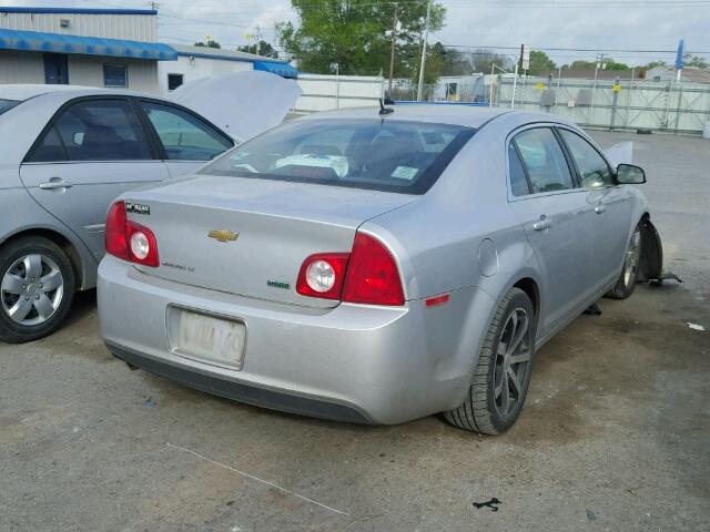 1G1ZD5EU4BF368789 - 2011 CHEVROLET MALIBU 2LT SILVER photo 4