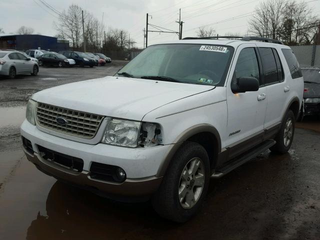 1FMDU74W64ZA74985 - 2004 FORD EXPLORER E WHITE photo 2