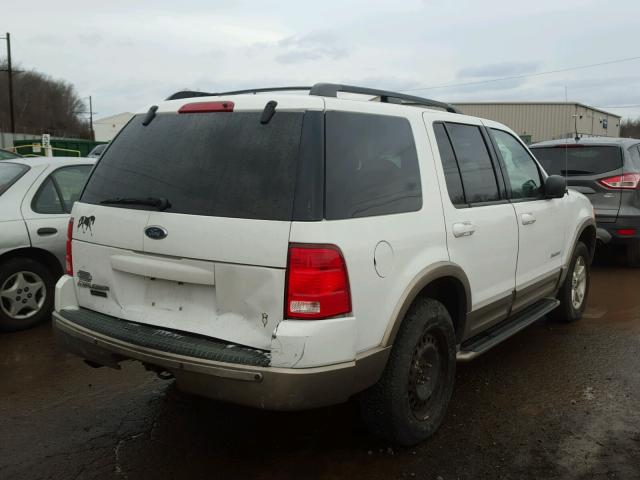 1FMDU74W64ZA74985 - 2004 FORD EXPLORER E WHITE photo 4