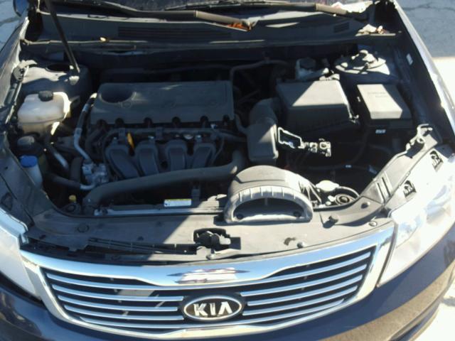 KNAGE228295320027 - 2009 KIA OPTIMA LX BLUE photo 7