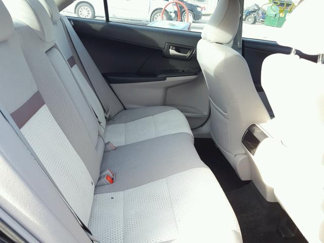 4T1BF1FK0CU171197 - 2012 TOYOTA CAMRY BASE BLACK photo 6