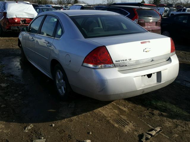 2G1WB5EN7A1231398 - 2010 CHEVROLET IMPALA LT SILVER photo 3