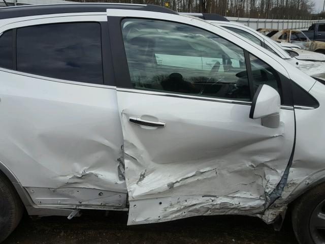 KL4CJDSB1DB157640 - 2013 BUICK ENCORE PRE WHITE photo 9