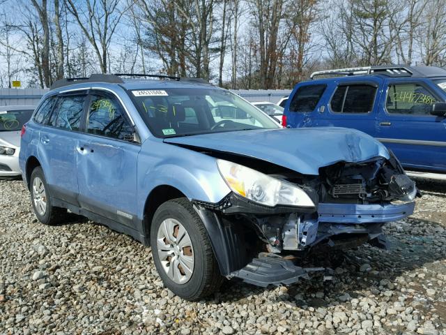 4S4BRBAC7A3326019 - 2010 SUBARU OUTBACK 2. BLUE photo 1