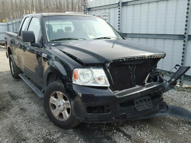 1FTRX12W94NC65311 - 2004 FORD F150 BLACK photo 1