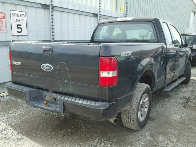 1FTRX12W94NC65311 - 2004 FORD F150 BLACK photo 4