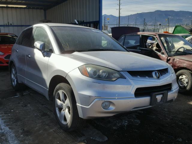 5J8TB18527A005218 - 2007 ACURA RDX TECHNO SILVER photo 1