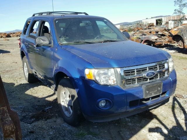 1FMCU0D71CKC68021 - 2012 FORD ESCAPE XLT BLUE photo 1