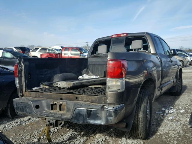 5TFRM5F14AX018941 - 2010 TOYOTA TUNDRA DOU GRAY photo 4