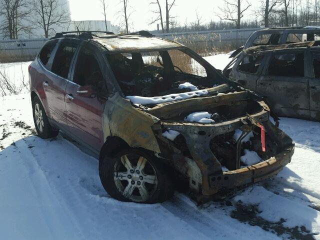 1GNLVFED3AJ219244 - 2010 CHEVROLET TRAVERSE L MAROON photo 1