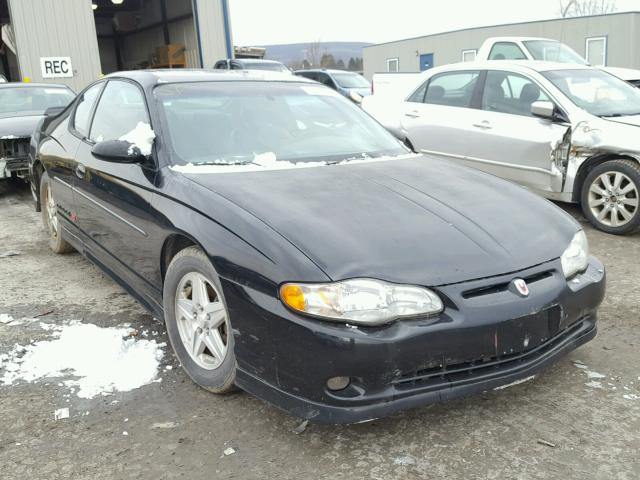 2G1WX15K519244135 - 2001 CHEVROLET MONTE CARL BLACK photo 1