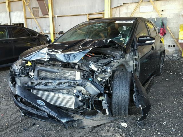 1FADP3L94FL215497 - 2015 FORD FOCUS ST BLACK photo 2