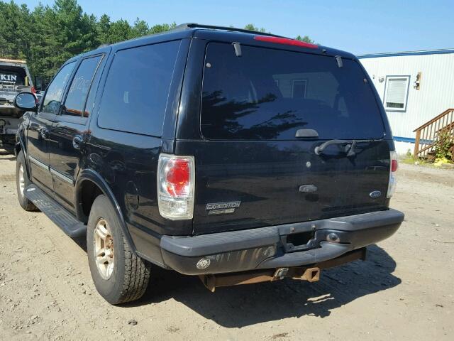 1FMPU16L42LA53999 - 2002 FORD EXPEDITION BLACK photo 3