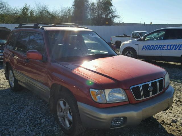 JF1SF65581H712182 - 2001 SUBARU FORESTER S 红色 照片 1