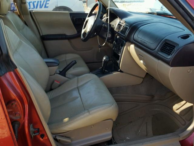 JF1SF65581H712182 - 2001 SUBARU FORESTER S 红色 照片 5