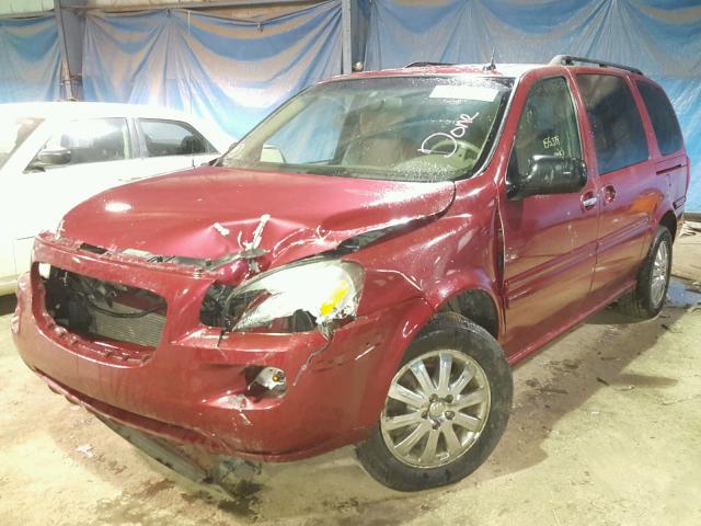 5GADV23L75D270171 - 2005 BUICK TERRAZA CX MAROON photo 2