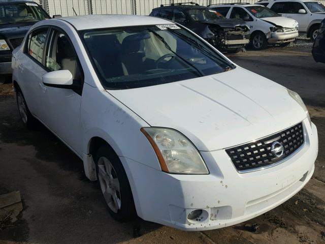 3N1AB61E09L643043 - 2009 NISSAN SENTRA 2.0 WHITE photo 1