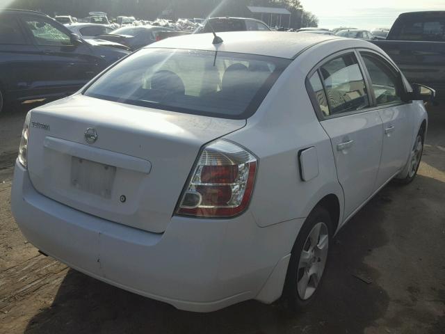 3N1AB61E09L643043 - 2009 NISSAN SENTRA 2.0 WHITE photo 4