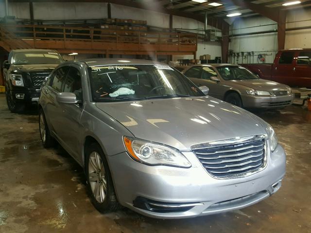 1C3CCBAB3DN670381 - 2013 CHRYSLER 200 LX SILVER photo 1