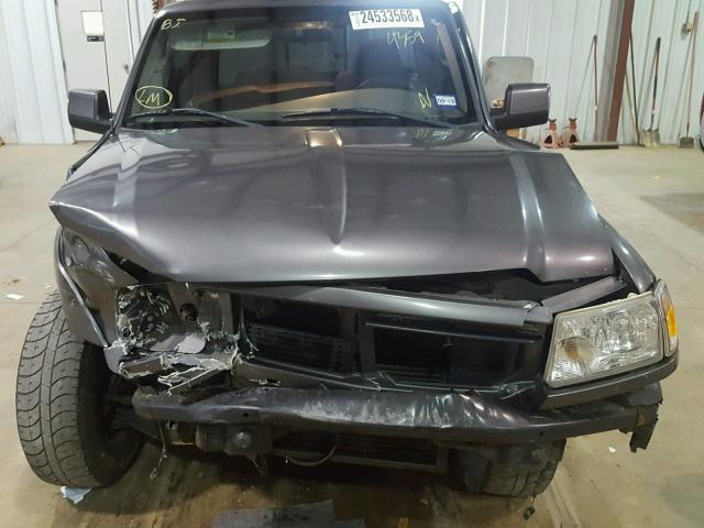 1FTYR14U18PB14359 - 2008 FORD RANGER SUP GRAY photo 7