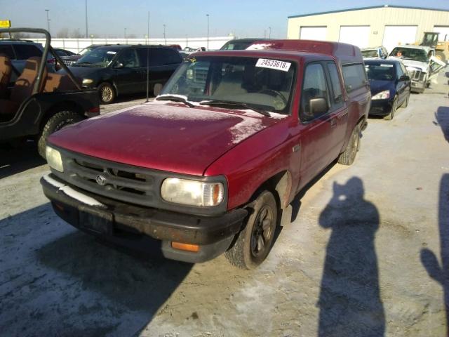 4F4CR16AXSTM22570 - 1995 MAZDA B2300 CAB MAROON photo 2