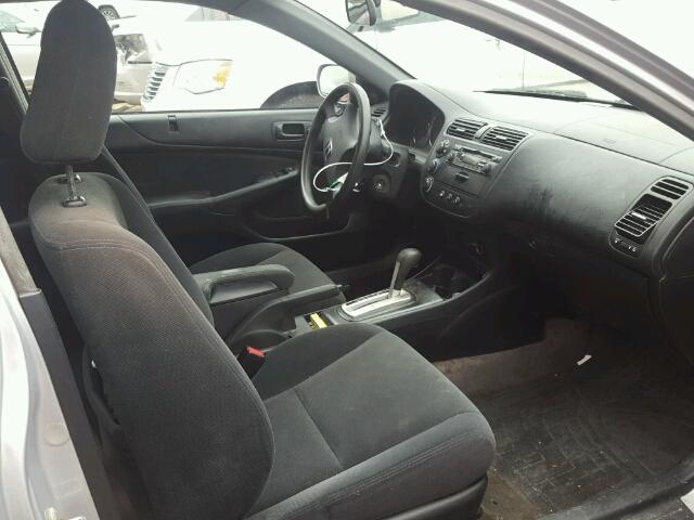 1HGEM229X5L002976 - 2005 HONDA CIVIC EX Gümüş foto 5