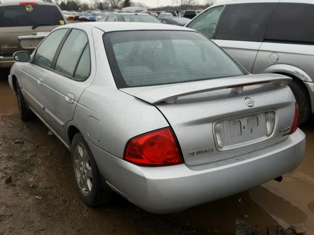 3N1CB51D06L608895 - 2006 NISSAN SENTRA 1.8 SILVER photo 3