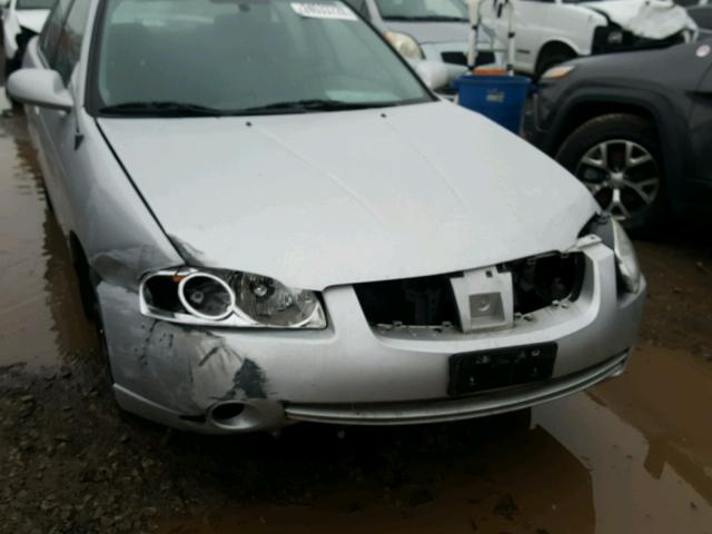 3N1CB51D06L608895 - 2006 NISSAN SENTRA 1.8 SILVER photo 9