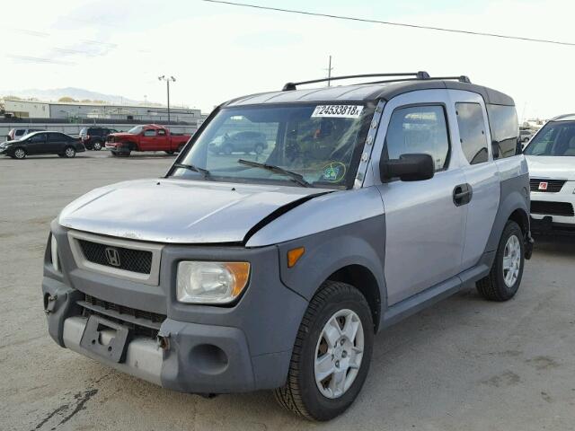 5J6YH27375L020107 - 2005 HONDA ELEMENT LX SILVER photo 2