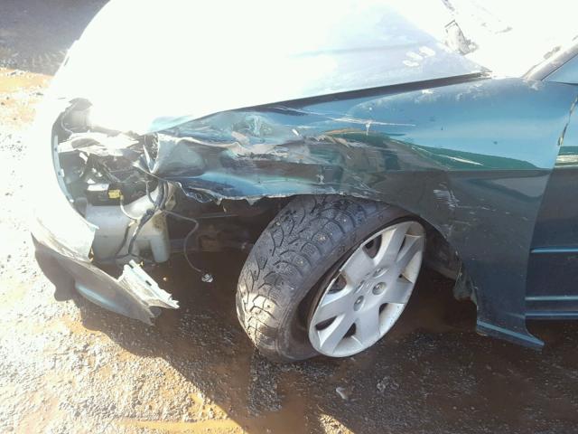 2HGES26782H513660 - 2002 HONDA CIVIC EX მწვანე ფოტო 9