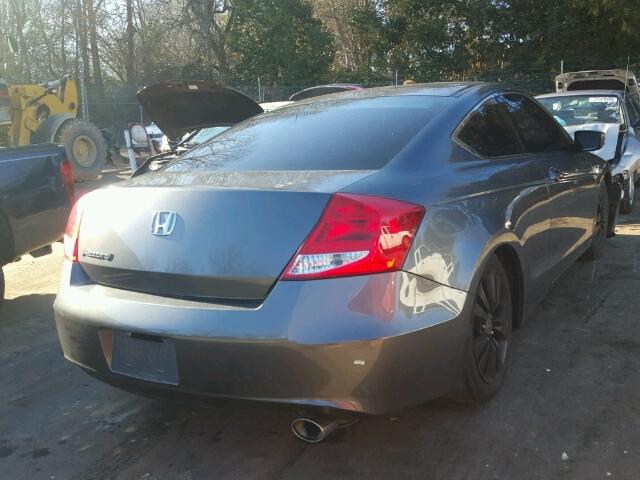 1HGCS1A37CA017044 - 2012 HONDA ACCORD LX GRAY photo 4