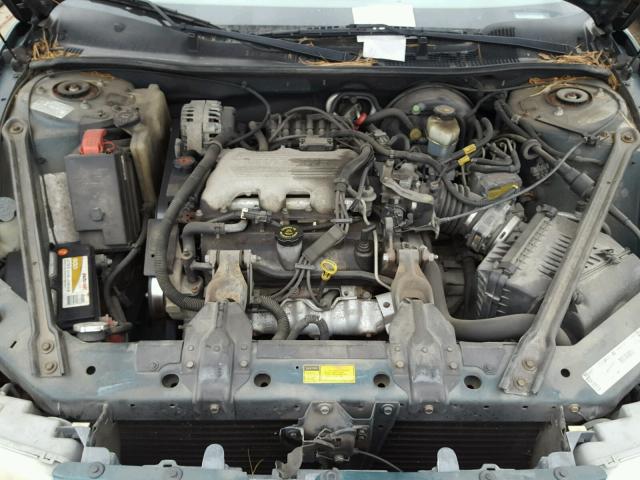 2G4WS52M1X1634459 - 1999 BUICK CENTURY CU GREEN photo 7