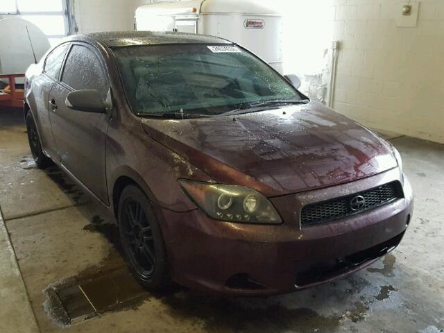 JTKDE177X70220499 - 2007 TOYOTA SCION TC BURGUNDY photo 1