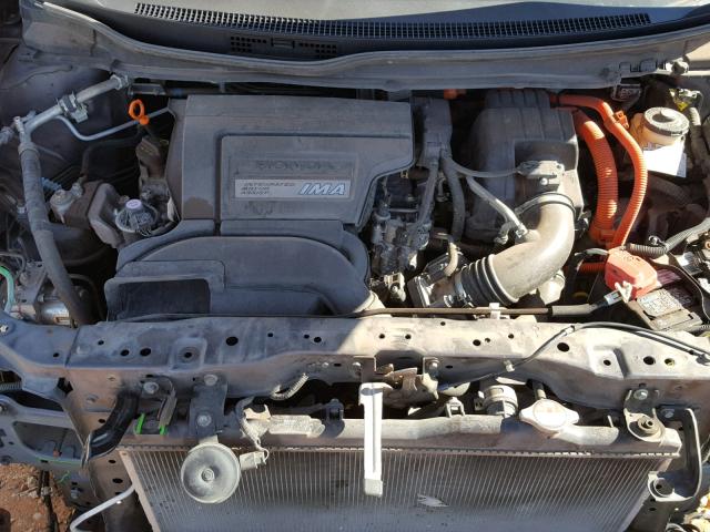 19XFB4F27FE002249 - 2015 HONDA CIVIC HYBR GRAY photo 7