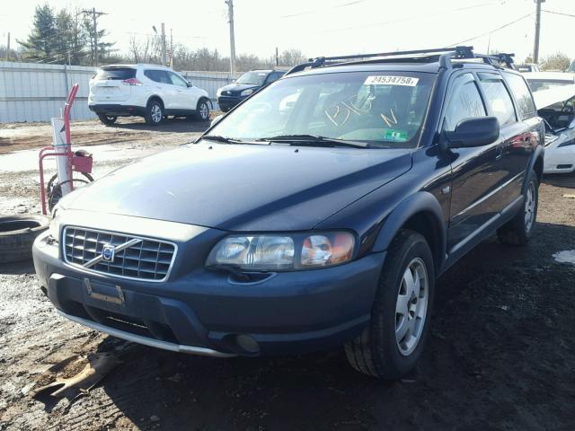 YV1SZ58DX11038845 - 2001 VOLVO V70 XC BLUE photo 2