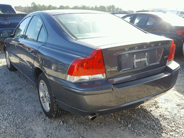 YV1RS592792725349 - 2009 VOLVO S60 2.5T GRAY photo 3