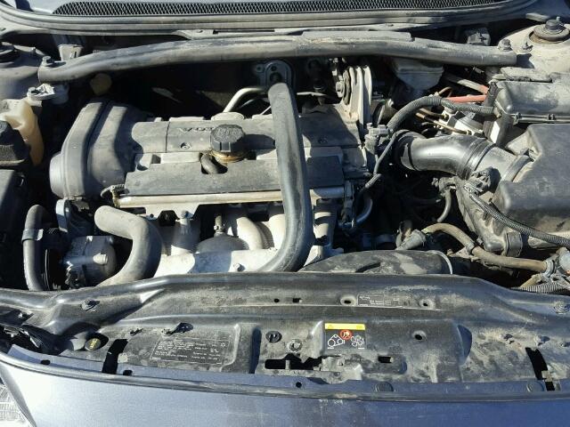 YV1RS592792725349 - 2009 VOLVO S60 2.5T GRAY photo 7