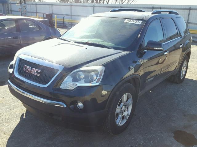 1GKER23758J178531 - 2008 GMC ACADIA SLT შავი ფოტო 2