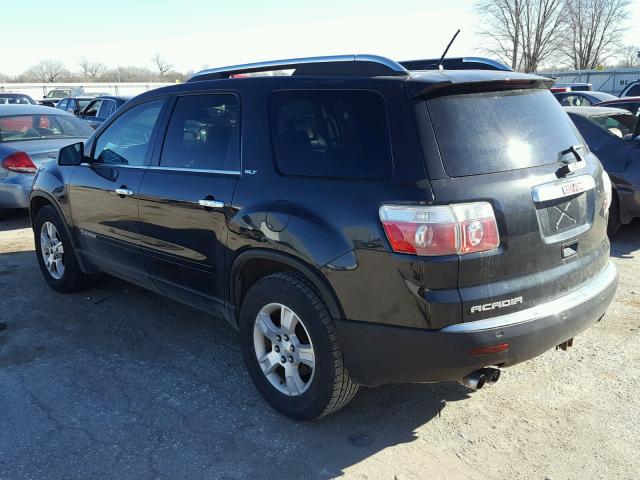 1GKER23758J178531 - 2008 GMC ACADIA SLT შავი ფოტო 3