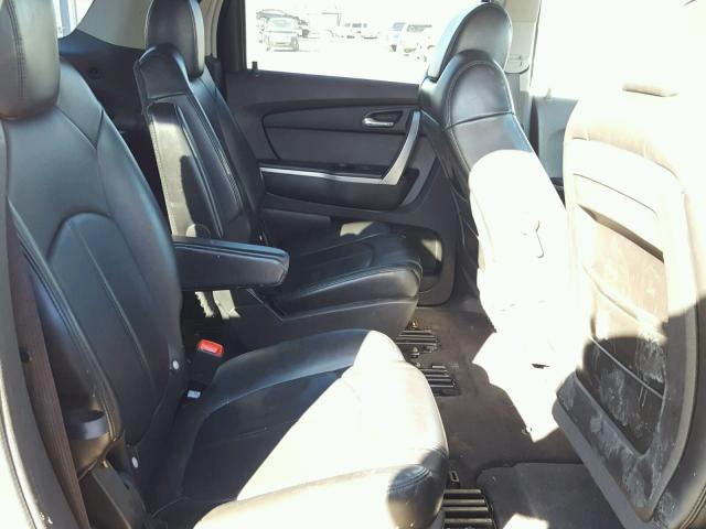 1GKER23758J178531 - 2008 GMC ACADIA SLT შავი ფოტო 6