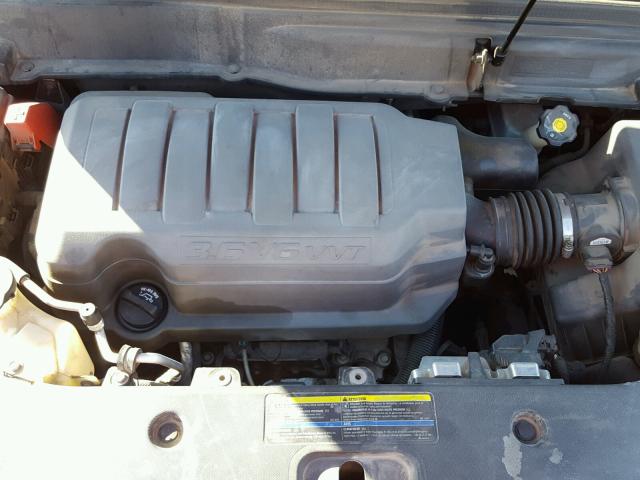 1GKER23758J178531 - 2008 GMC ACADIA SLT შავი ფოტო 7