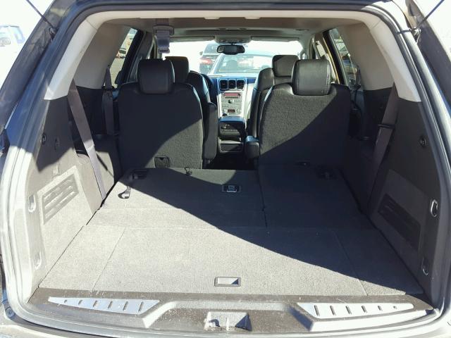 1GKER23758J178531 - 2008 GMC ACADIA SLT შავი ფოტო 9