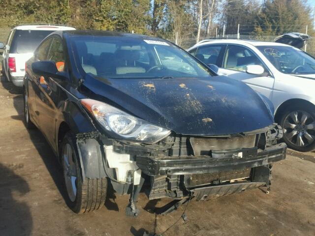 KMHDH4AE1DU550300 - 2013 HYUNDAI ELANTRA GL BLACK photo 1