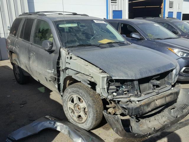 1GNDT13S452235578 - 2005 CHEVROLET TRAILBLAZE GRAY photo 1