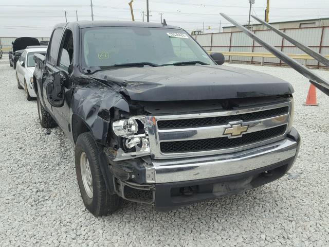 2GCEC13C371725647 - 2007 CHEVROLET SILVERADO BLACK photo 1