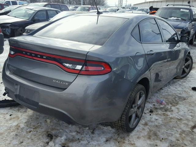 1C3CDFBA9DD321970 - 2013 DODGE DART SXT GRAY photo 4