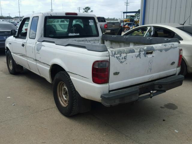 1FTYR14U21PA13112 - 2001 FORD RANGER SUP WHITE photo 3