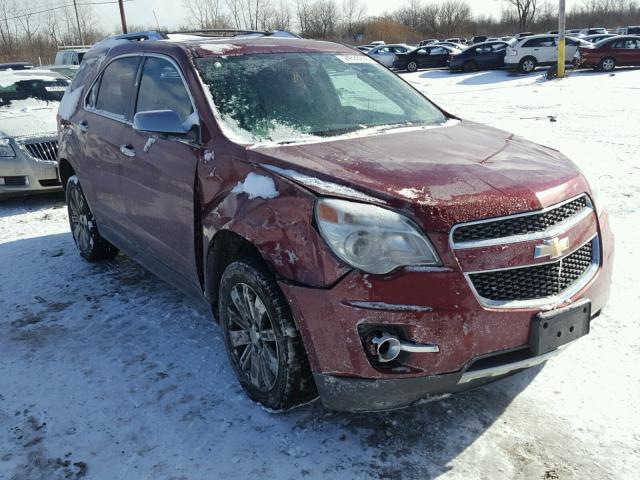 2CNFLFE54B6388008 - 2011 CHEVROLET EQUINOX LT RED photo 1