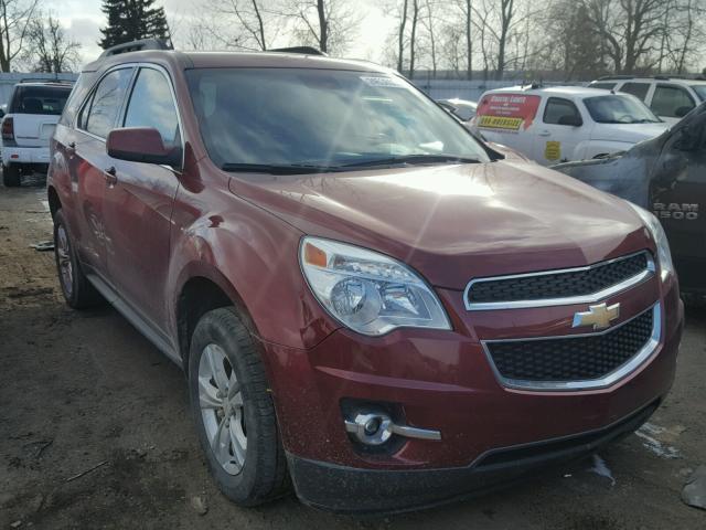 2GNFLNE51C6218924 - 2012 CHEVROLET EQUINOX LT MAROON photo 1