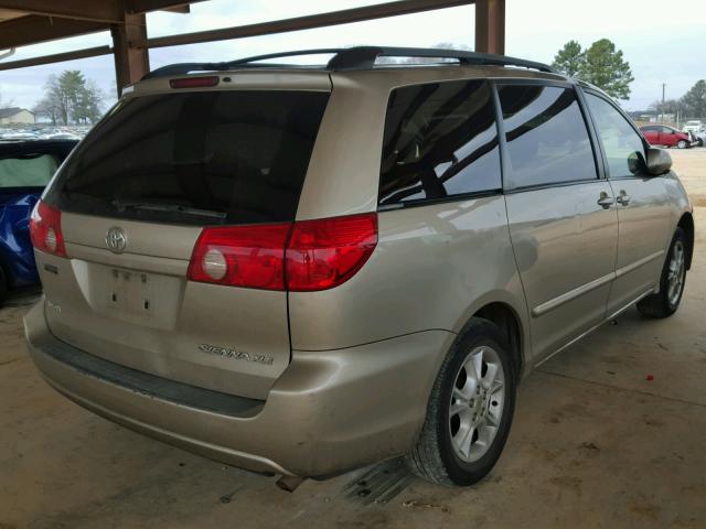 5TDZA22C26S479115 - 2006 TOYOTA SIENNA XLE GOLD photo 4